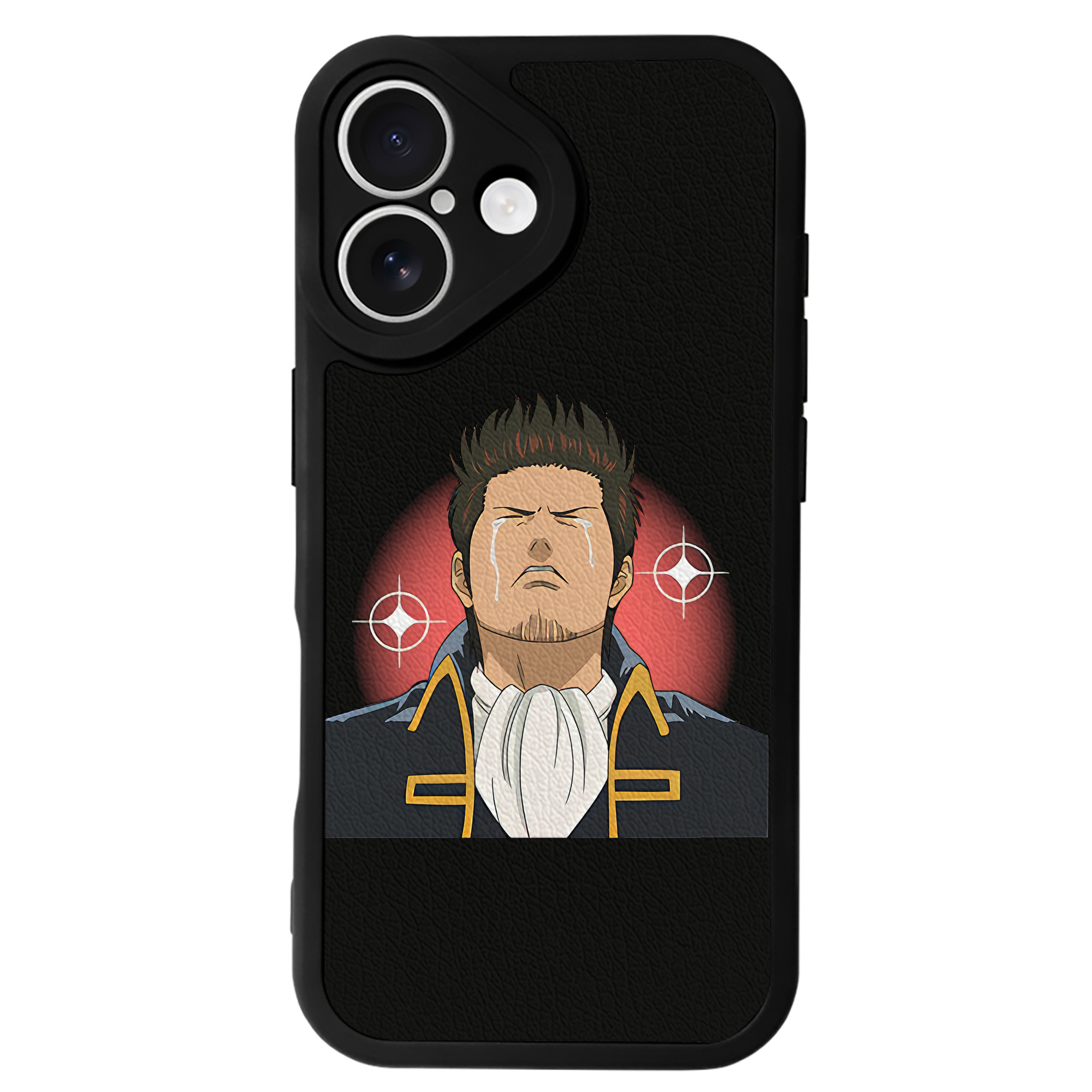 （画像用） ぎんたま 坂田銀時（さかたぎんとき） 神楽 志村新八（しむら しんぱち） GINTAMA Sakata Gintoki Kagura Shimura Shinpachi 【iPhone 16シリーズ対応】シリコンスマホケース（レザー調） 材質：シリコン